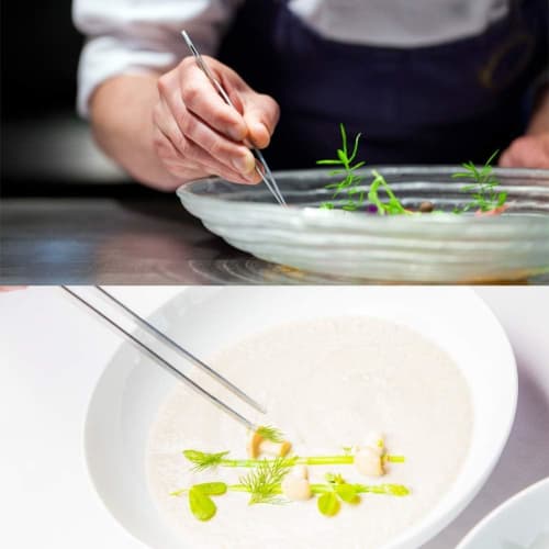 Kitchen Tweezers, Stainless Steel Long Tweezers, 2 Pieces, 12 Inch (30cm) Long, Cooking Tweezers, Long Food Tweezers, Extra Long Stainless Steel Tweez