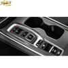 10pcs For Honda Accord 2018- Interior Gear Shift Box Panel Button Cover Trim