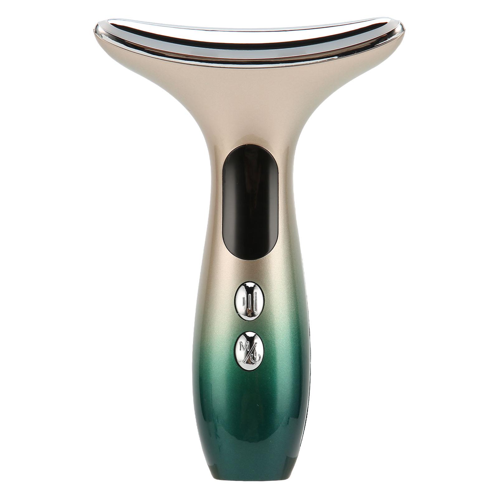 

Массажер для подтяжки шеи с микротоковой вибрацией, разглаживающий мелкие морщины, устройство для подтяжки кожи шеи