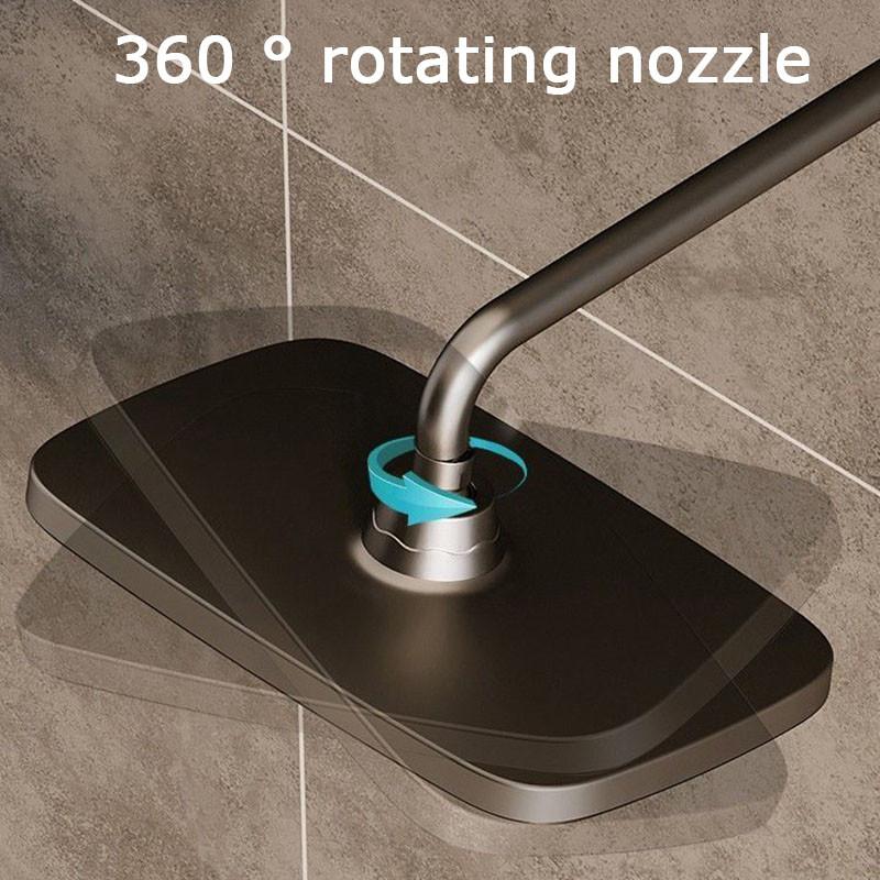 Brass 4 In 1 Shower Digital Display Constant Temperature Shower Set Supercharged Multifunctional Shower