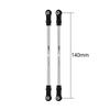 Injora Stainless Steel Builders Links With Rod Ends For 110 Rc Crawler Car