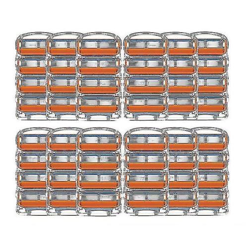(28pcs) 24 Packs Of 5 Blades For Fusion Proglide Power Replacement Razor Kit-kryp