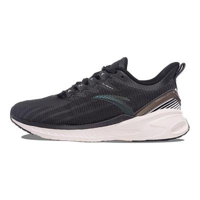 Abrasion Resistant Breathable Low Top Running Shoes Women's Black 122125583S-1