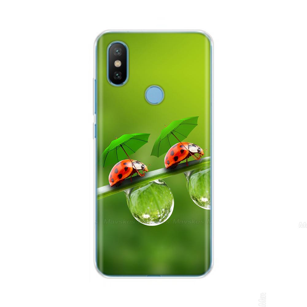 For Xiaomi Mi A2 Case Cover for Xiaomi Mi A2 Lite Transparent TPU Silicone Phone Case on Xiomi MiA2 MiA Mi A 2 lite Fundas Coque