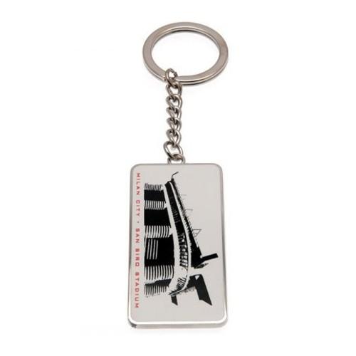 AC Milan Street Sign Keyring