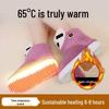 Sapatos Aquecedores de Pés Recarregáveis - Almofada Elétrica de Tomada para Calor de Inverno