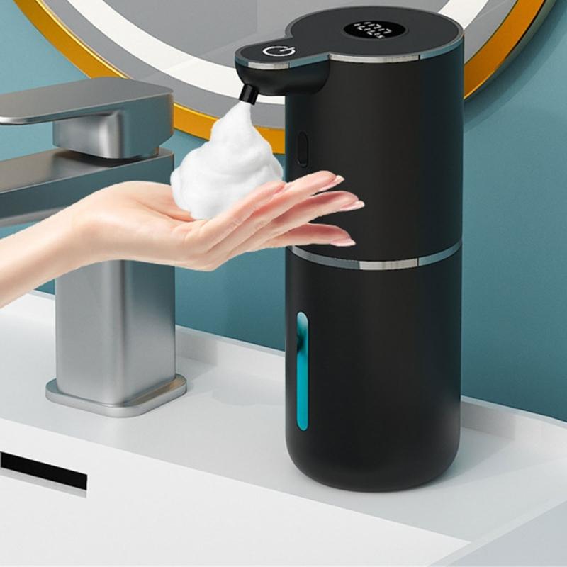 Automatic Hand Soap Dispenser Touchless Hand Washer Countertops 380ml Soap Dispenser for Home Restaurant Easy To Use