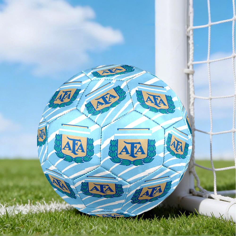 Argentina Football Club Printed Size 5 Soccer Balls, High-Quality, Anti-Slip, Protective Football, A Unique Gift , Birthdays, Christmas Gifts