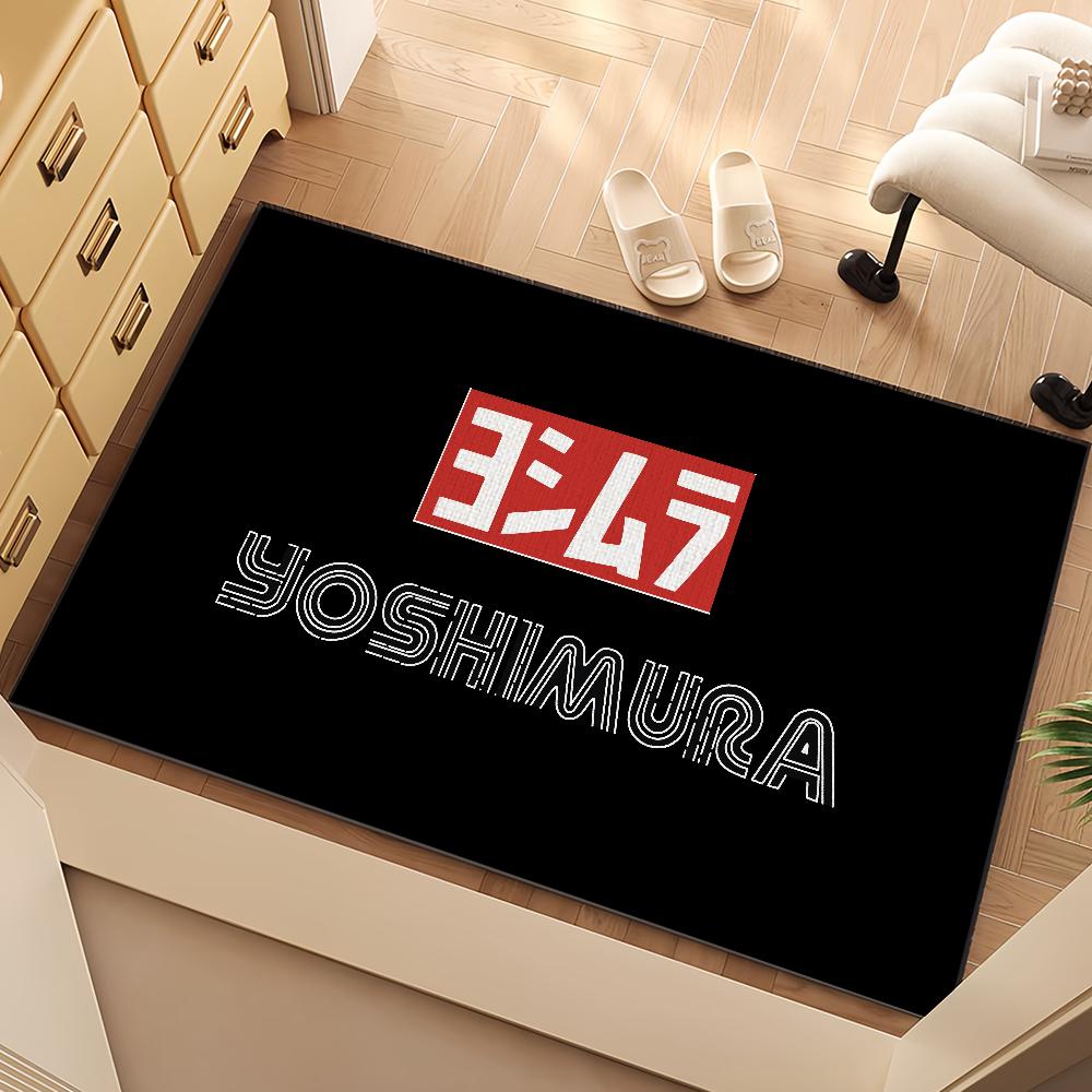 Cool Y-YoshimuraS luxurious logo small carpet For House Bedroom Decoration Kitchen Bath Super Absorbent Rug Carpet Foot Non-slip