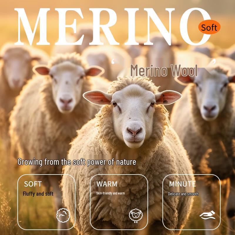 Hengyuanxiang Women's 100% Pure Wool V-Neck Cardigan