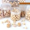 Large-Headed Wooden Decorative Pushpins for Kindergarten Projects and Display Boards