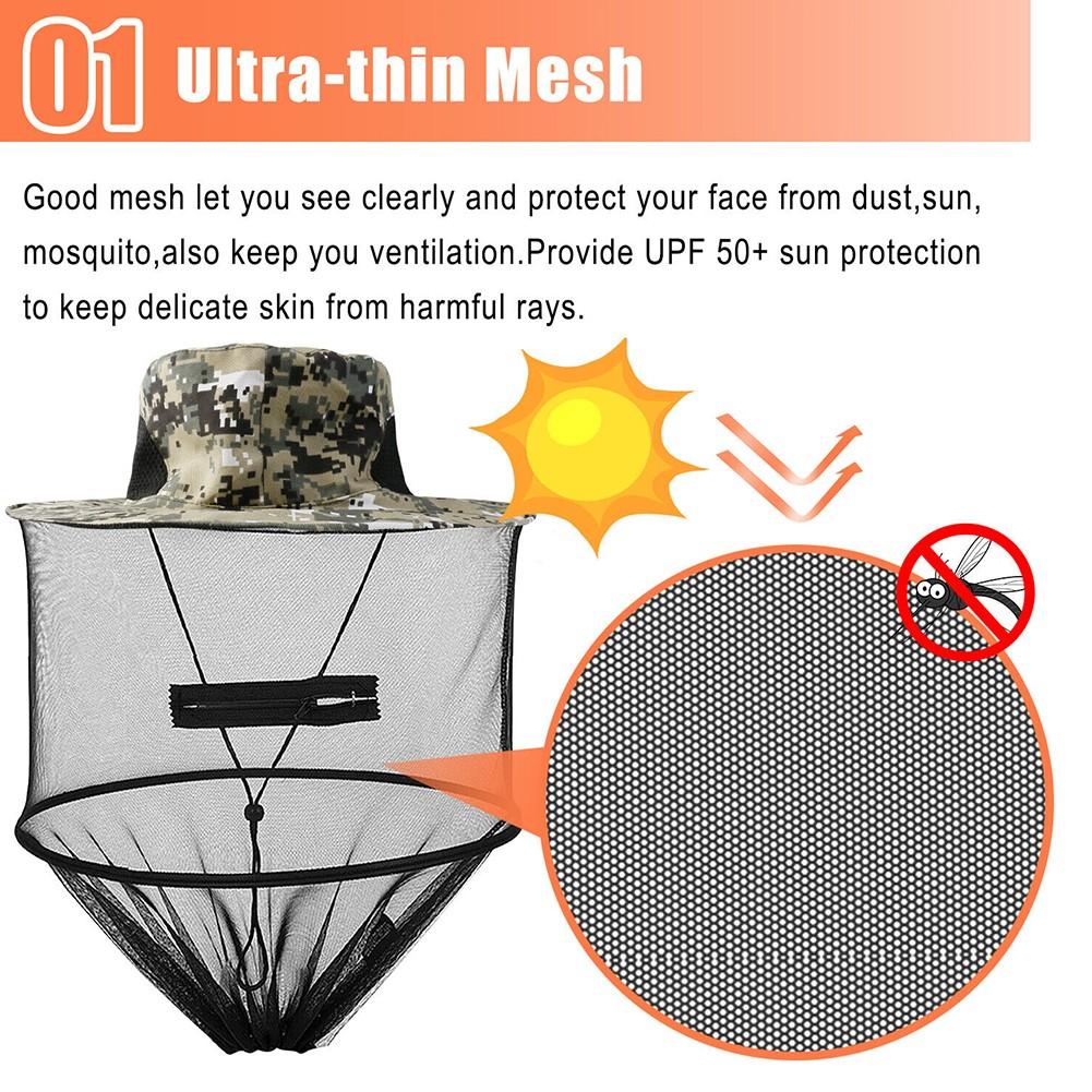 

Beekeeping Beekeeper Hat Insect Net Mesh Face Hood Cap