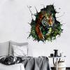 Fierce Tiger Wall Stickers for Kids Room Kindergarten Wall Decoration Removable Easy To Apply