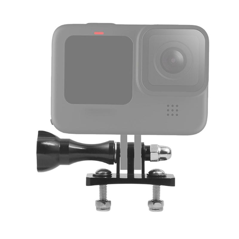 Photography Helmet Mount For Sports Cameras Shock Proof Design Quick Release Multiple Angled Adjustment