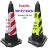 PVC Traffic Cone: 'No Parking' Barrier for Special Parking Spaces and Anti-Collision Vehicle Blocking
