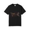 Funeral Brass Dark Romantic Music T-Shirt Black Front Print Comfort Colors 1717