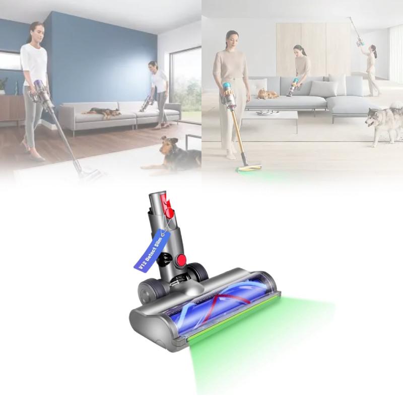 V12 For Dyson Grey Vacuum Brush Head Home Carpet Maintenance Supplies Household