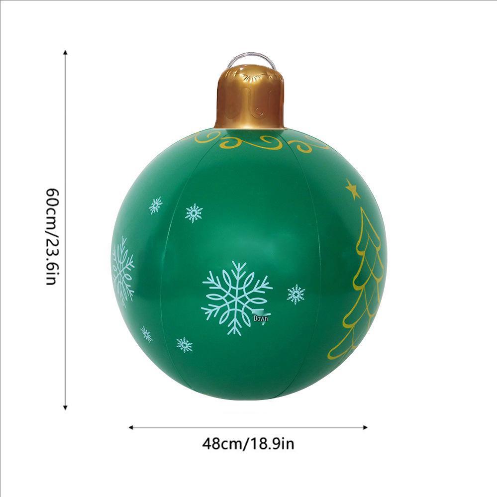 Inflatable Christmas Candy Cane Courtyard Decoration: Festive Outdoor Ornament for Parties
