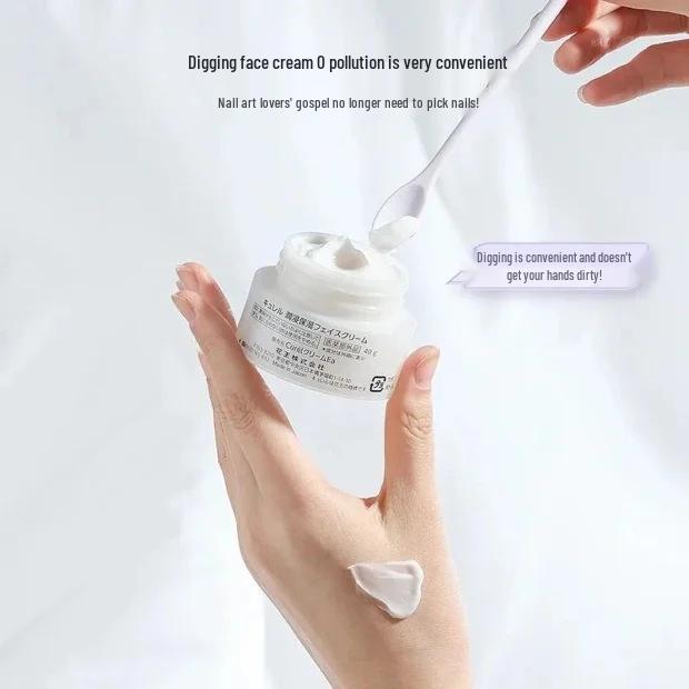 Doppelkopf-Silikonspatel & Mini-Cremeflaschenschaber