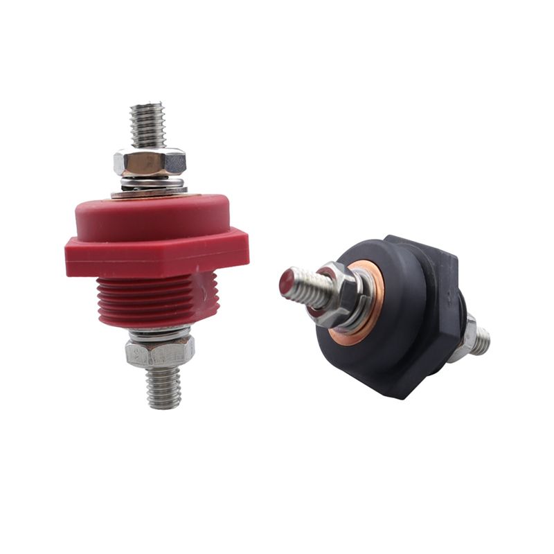 A59X-Car Thru Panel Battery Terminal Connector Terminals Ends Battery Terminal Connectors For Trucks Cars SUV Ships