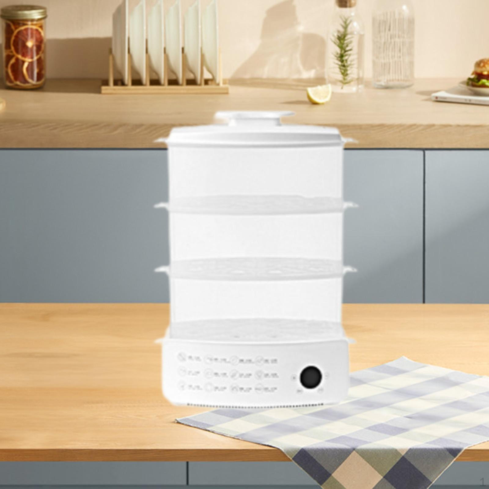 

Пароварка для приготовления пищи, кухонный прибор, небольшой размер, 3-слойная, съемная, универсальная, 12 л, пароварка, мультиварка