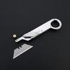 Stainless Steel Folding Cutter Stress Relief Fidget Toy Heavy Duty