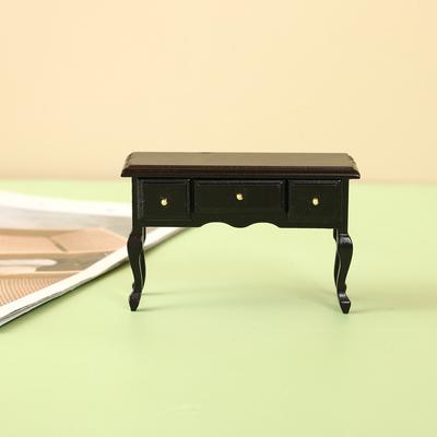1:12 Dollhouse Miniature Dressing Table Simulation Desk Furniture Model Decor Toy Doll House Accessories