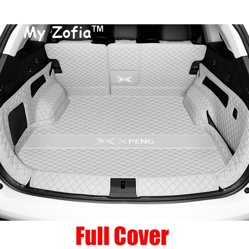 For Xpeng G9 XiaoPeng G9 2023 2024 2025 Car Trunk Mats Waterproof Auto Boot Car Custom Protector Pads Interior Accessories