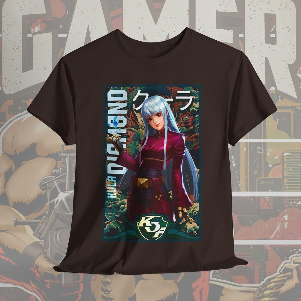 

King of Fighters Kula Diamond Gaming Shirt, KOF Tee, Gamer Unisex T-Shirt S