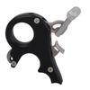 Archery Release Aids 3 Finger Grip Thumb Caliper Trigger for Compound Bow Accessory (Black )