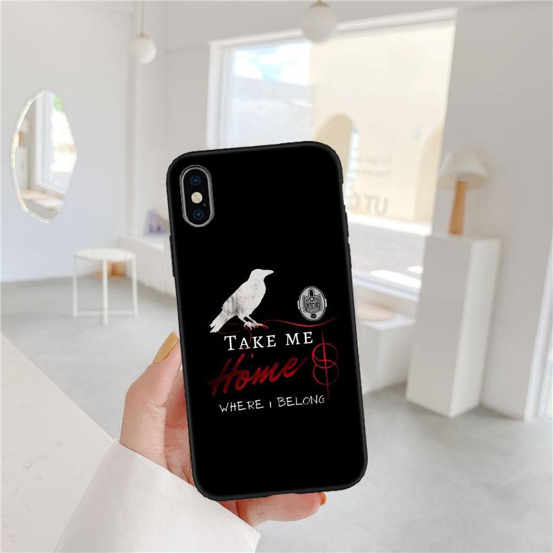 LO91 the Vampire Diaries Soft Shell Phone Case for iPhone SE X XS XR 11 16E 17 Pro Max Air 8 7 6 6s Plus