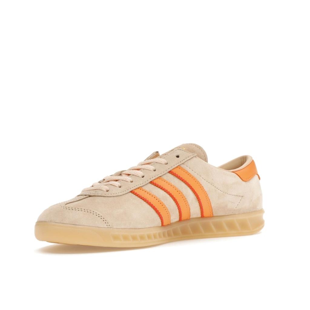 Adidas Hamburg 24 Crystal Sand Hazy Orange Unisex Sneakers Cream Collegiate-Orange IG2109