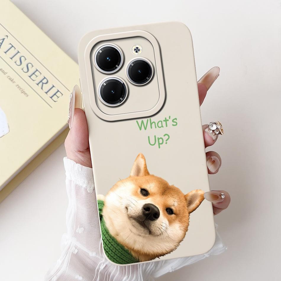For Infinix Hot 40 Pro Case Hot 40 40i 40Pro Hot40 Hot40i Cute Panda Rabbit Cartoon Soft Silicone Shockproof Phone Cases