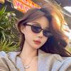 Retro Small Oval Sunglasses Women Men Rivets Shades Fashion Eyewear Luxury Sun Glasses Uv400 Brand Oculus Female