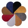 5pcs Multicolor Suede Fabric Patch Iron On Patches Repair Elbow Knee DIY Shapes For Clothes Pants Decoration Sewing Accessories