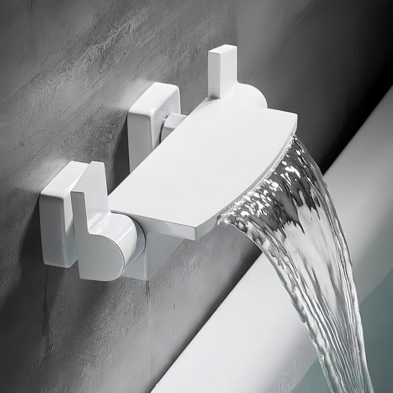 Luxury Wall-Mounted Bathtub Shower Faucet