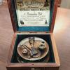Maritime Brass Sextant Vintage Nautical British Army Pocket Box Sextant with Personalized Wood Box by Henry Barrow & Co London