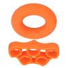 2Pcs Finger Trainer Hand Strengthener Stretcher Exerciser Silicone for Musician Guitarist