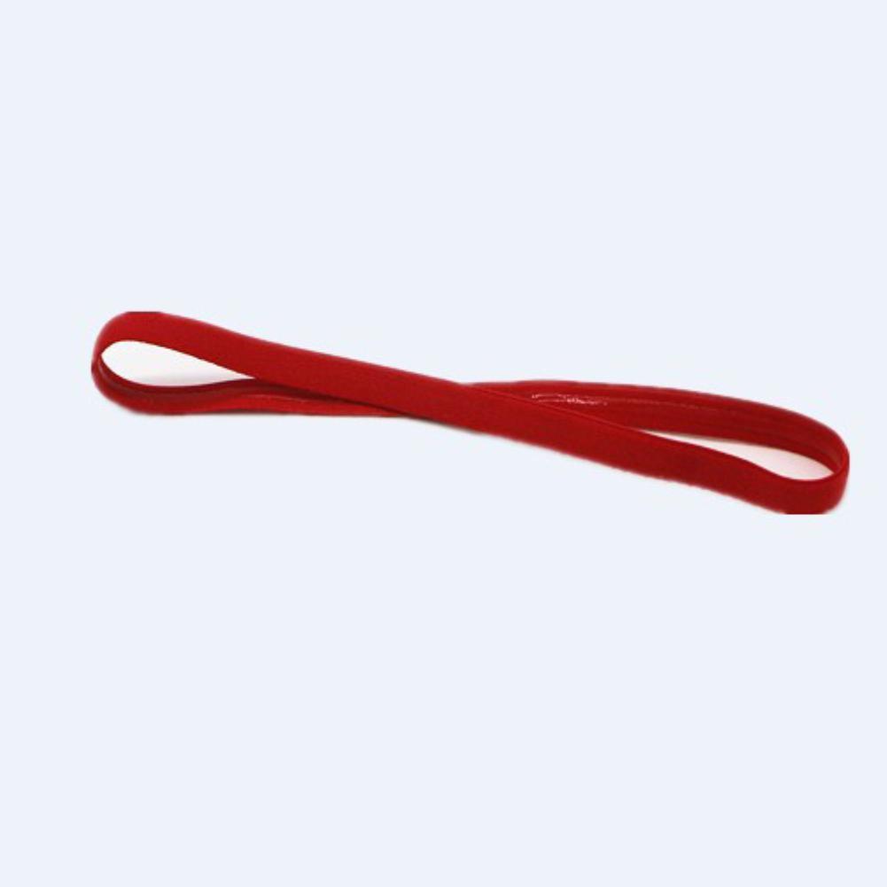 Yousheng Sports Gym Løpehår Elastisk bånd Candy Color Pannebånd Kvinner Anti-skli Yoga