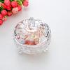 Transparent Butterfly Glass Storage Jar Jewelry Box with Lid Wedding Candy Gift Jar Candle Aromatherapy Bottle Cabinet Decor New
