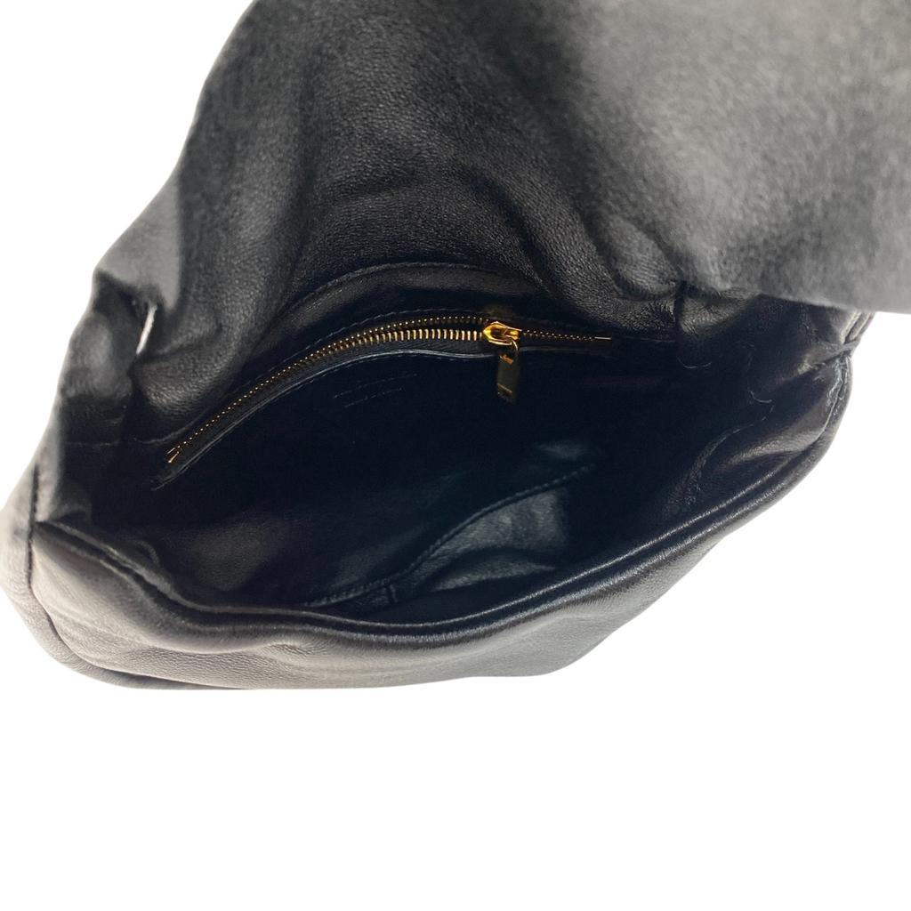 Used JIL SANDERHandbag Black/gold Leather Women