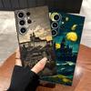 Cartoon Castle Art Case for Samsung Galaxy S26 Ultra S10 S9 S24 S25 Plus S20 Ultra S21 FE Note 20 8 9 10 S23 Funda Phone Cover