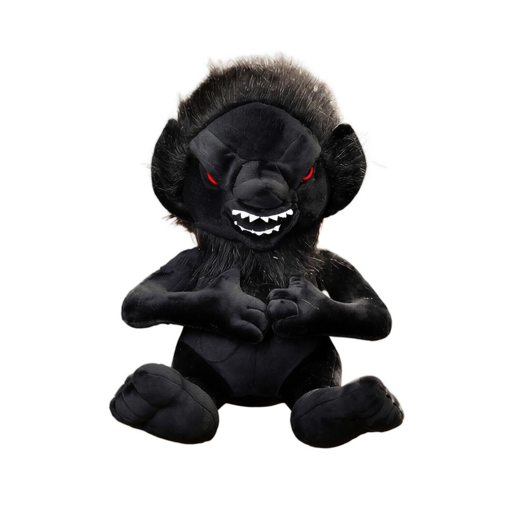 Gothic Plush Toy, Cute Collectible Doll for Halloween Home Decor & Gift