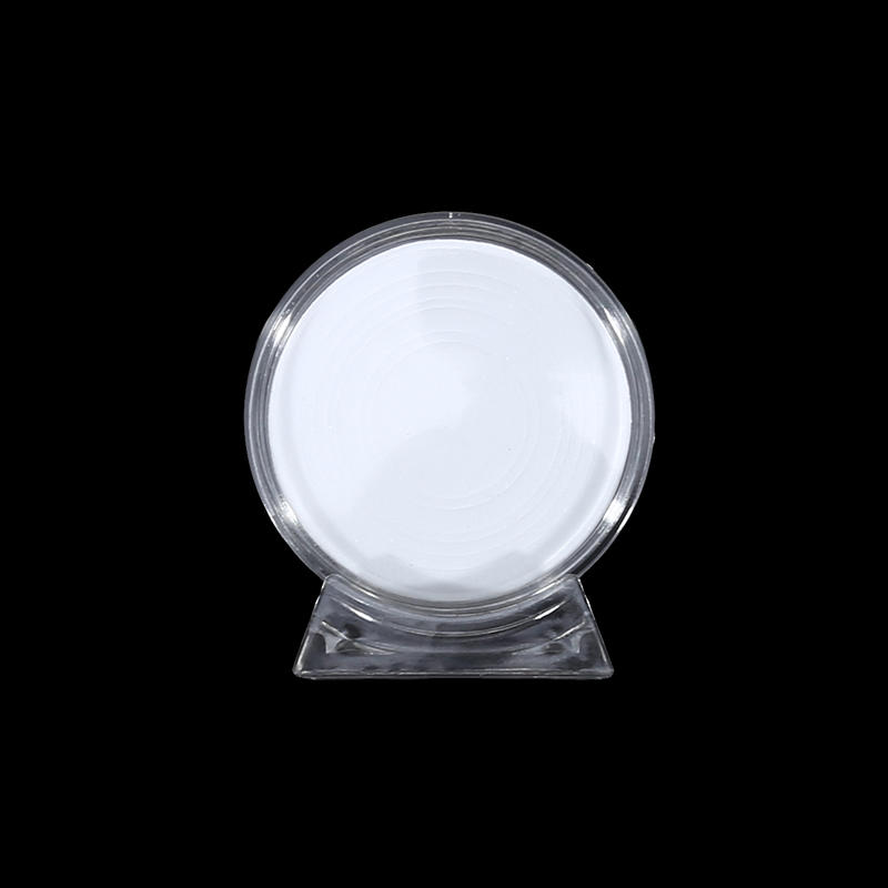 10 Stück Acryl-Kunststoff Gedenkmünzenhalter Schutzhülle Kompakte Runde Münzkapseln Aufbewahrungshalter für Sammler