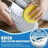 JOKJOK White Shoe Care Cream - Fast & Convenient Shoe Polish, No-Rinse Formula, Restores Shoe Gloss, Safe for All Shoes, Easy Ap
