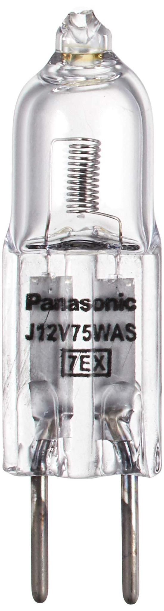 

Panasonic halogen lamp 12V 75W type GY6.35 base clear J12V75WASX