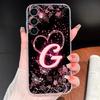 For Samsung Galaxy S25 Plus Ultra S25 Edge S25FE Phone Case Fashion Star Letters Lightweight Shell Soft TPU Clear Silicone Funda