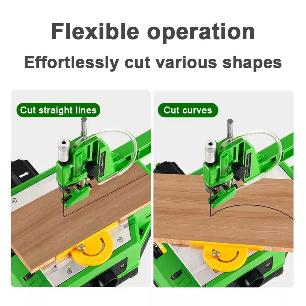 Electric Desktop Curve Saw Multifunctional Dust-free Jig Saw Household Woodworking Wire Saw Machine Cordless Saw Cutting Machine