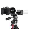 Slick Tripod Accessory Plate III Can Mount 2 Devices Compatible with Arca-Swiss Standards Maximum Payload 2.5 X 2 Kg Aluminum 209790