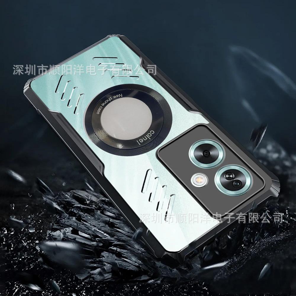 Magnetic Case Suitable for OnePlus 1 + Nord N300 N100 N30 N20 Mobile Phone Case Acrylic High-transparency Protective Case